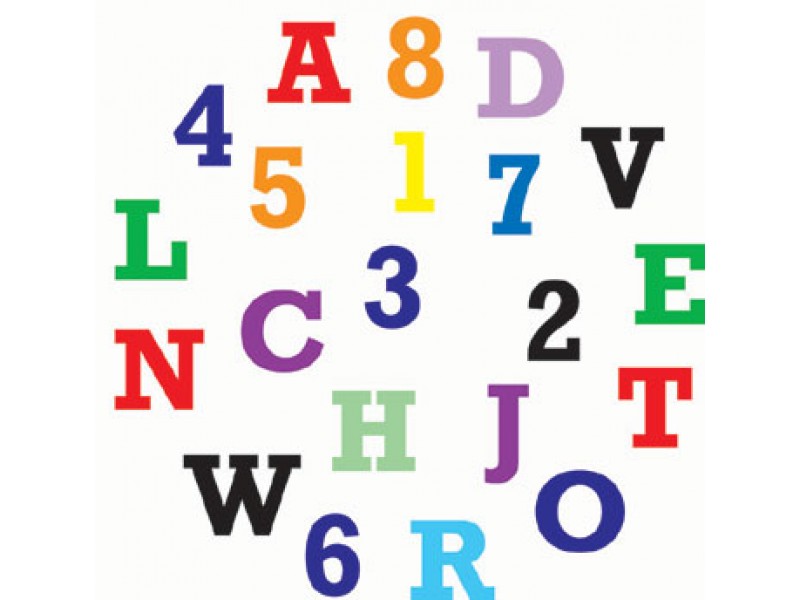Alphabet&Number Cutter Set