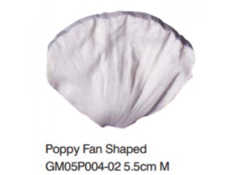 罌粟花-Poppy Fan Shaped M