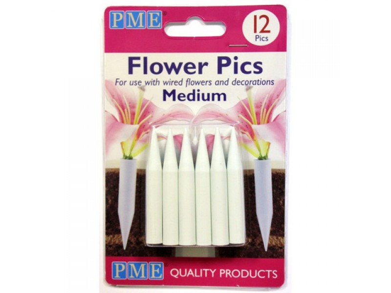 PME Flower Pics - Medium (pk 12)